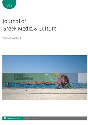 Journal of Greek Media and Culture 8.2 is out now! Special Issue