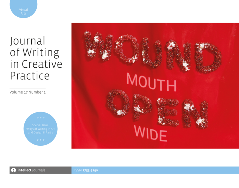 Journal of Writing in Creative Practice