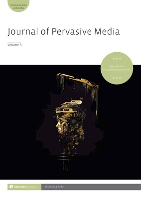 Journal of Pervasive Media Volume 8 is out now! Special Issue