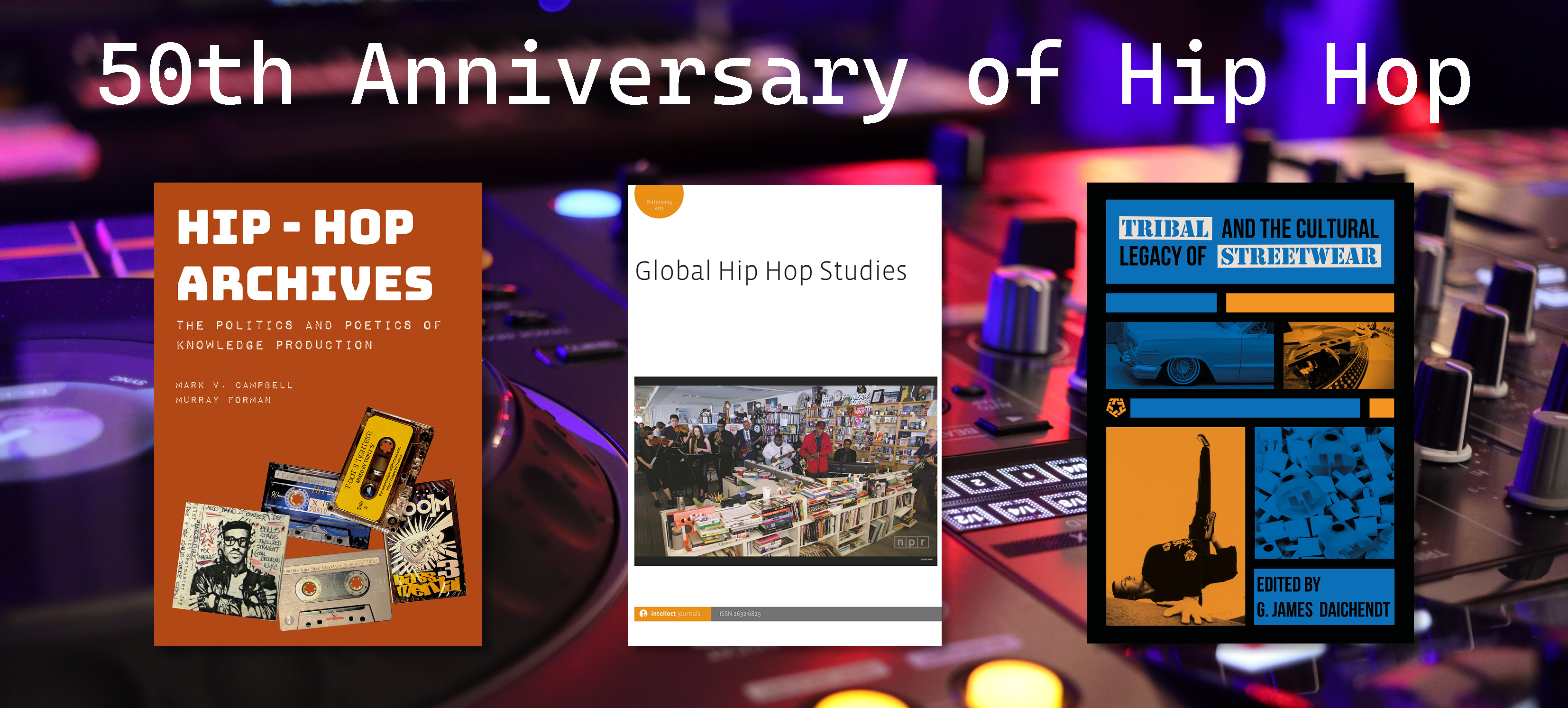 50th Anniversary of Hip Hop Banner