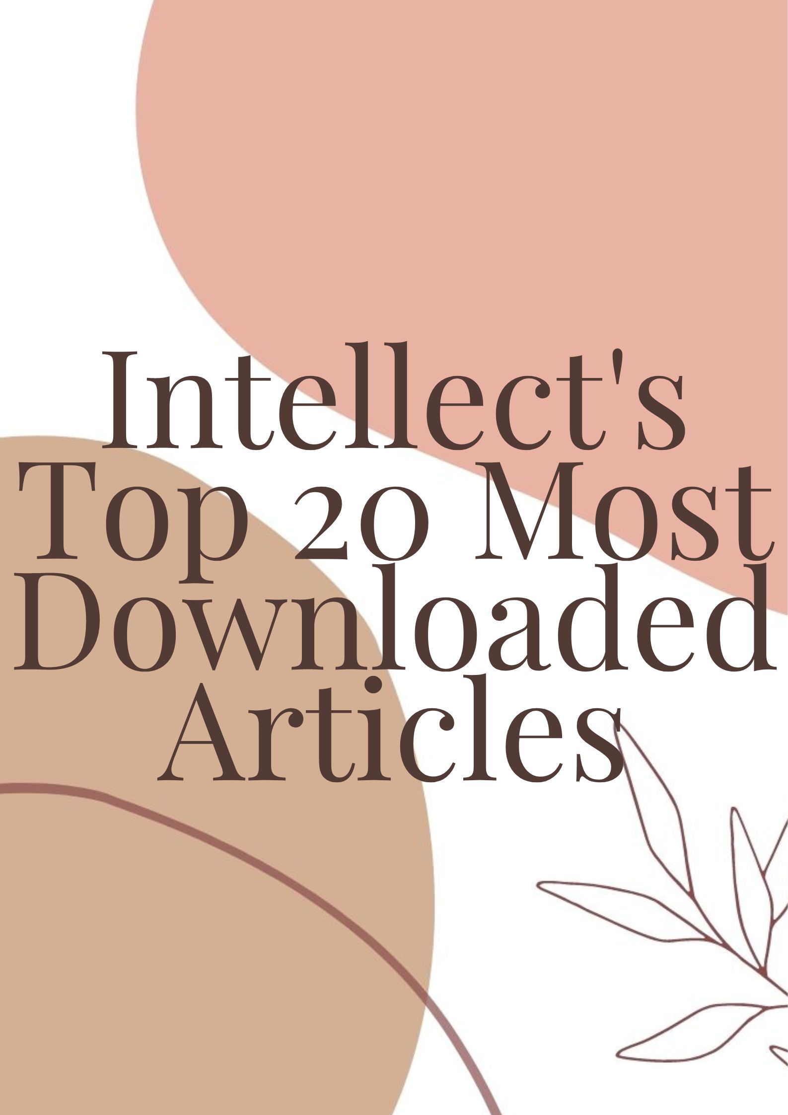 Our Top 20 Most Downloaded Articles!
