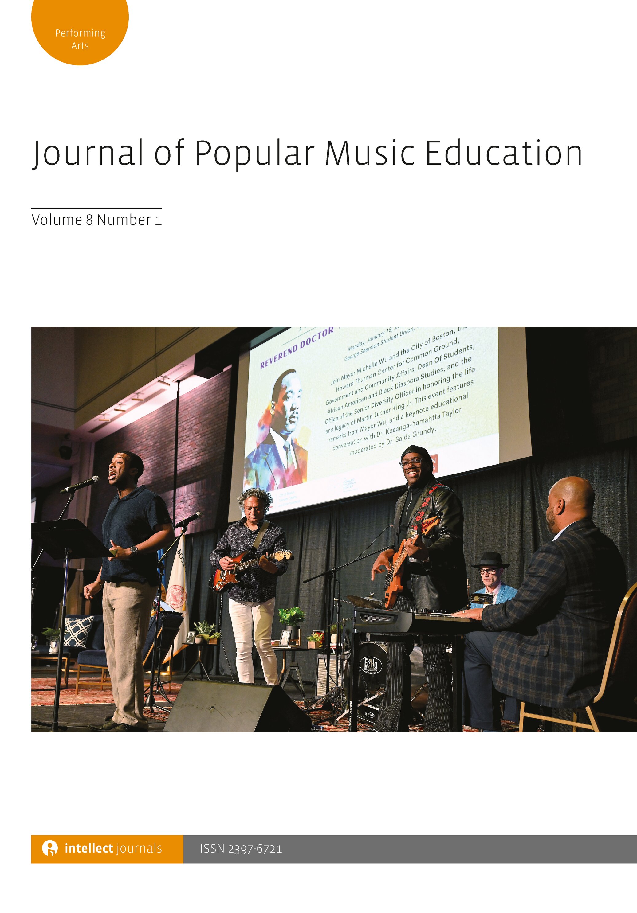 Journal of Popular Music Education 8.1 is out now!
